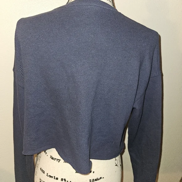 Hard Rock Las Vegas Womans Cropped Long Sleeve Sweatshirt Size M - Picture 5 of 10